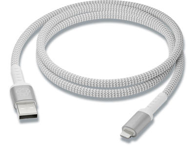 USB kabel, USB-A to Lightning, White, 1.2m, dbramante1928 Re-charge BRD