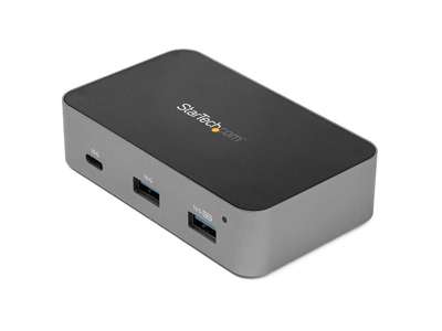 StarTech.com HB31C3A1CS interface hub USB 3.2 Gen 2 (3.1 Gen 2) Type-C 10000 Mbit/s Sort, Grå