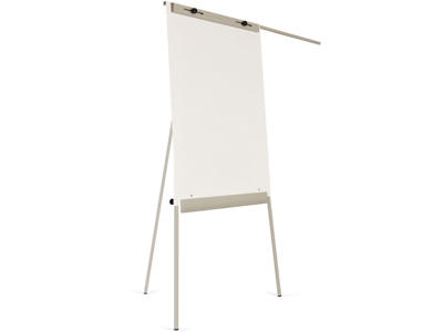 Flipover, Gulvmodel, 70x90 cm, Lakeret magnetisk stål whiteboardplade, Naga Rocada 