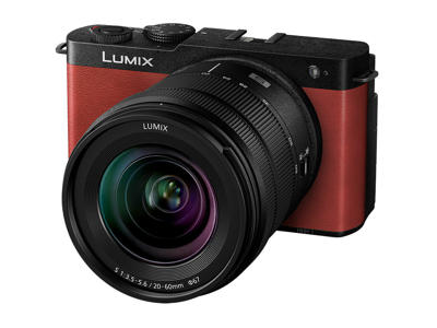 Panasonic Lumix S9 + 20-60mm F3.5-5.6 Lens Kompakt kamera 24,2 MP CMOS 12000 x 8000 pixel Rød