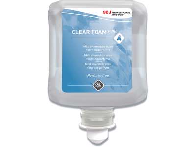 Håndsæbe, Skum, Refill, 1000 ml, SCJ Professional Clear FOAM PURE