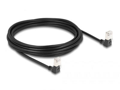 DeLOCK 80302 netværkskabel Sort 5 m Cat6a S/FTP (S-STP)