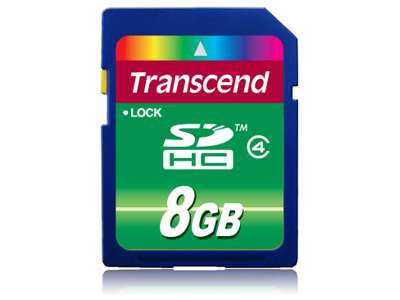 Transcend TS8GSDHC4 hukommelseskort 8 GB SDHC