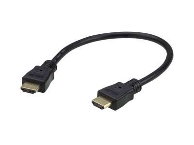 ATEN 2L-7DA3H HDMI-kabel 0,3 m HDMI Type A (Standard) Sort, Guld