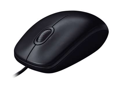 Logitech M90 HD Optical Mouse, Black