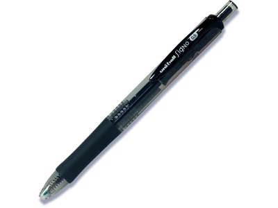 Rollerball pen, 0.5 mm, 0.2 mm, Sort, uni-ball Signo Retractable Micro UMN-152-46