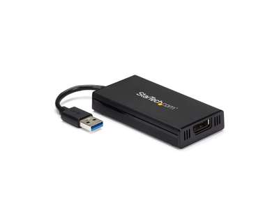 StarTech.com USB32DP4K USB grafisk adapter 3840 x 2160 pixel Sort