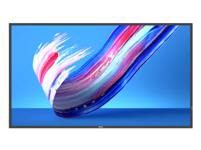 Philips 50BDL3650Q Digital fladpaneldisplay 127 cm (50") LCD Wi-Fi 400 cd/m² 4K Ultra HD Sort Indbygget processer Android 10 18/7