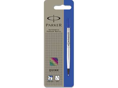 Rollerball pen refill, 0.5 mm, Blå, 1 stk, Parker Fine