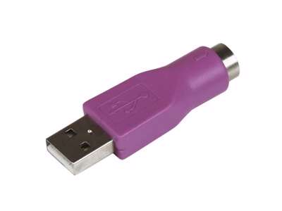 StarTech.com GC46MFKEY kabel kønsskifter USB A PS/2 Violet