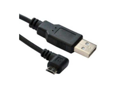 Microconnect USBABMICRO18ANG USB-kabel USB 2.0 1,8 m USB A Micro-USB B Sort