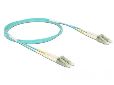 DeLOCK 86558 InfiniBand og fiberoptisk kabel 1 m LC Turkisfarve