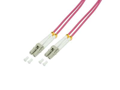 LogiLink 3m, LC - LC InfiniBand og fiberoptisk kabel Violet