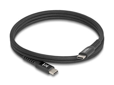 DeLOCK 81119 USB-kabel USB 2.0 1 m USB C Sort