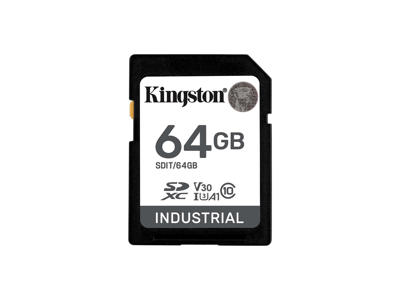 Kingston Technology 64G SDXC Industrial pSLC