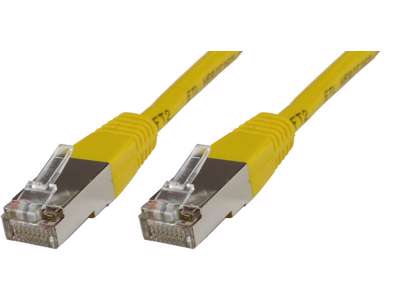 Microconnect STP60025Y netværkskabel Gul 0,25 m Cat6 F/UTP (FTP)