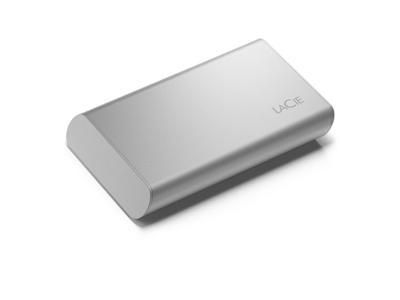 LaCie STKS2000400 ekstern solid state driver 2 TB USB Type-C Sølv