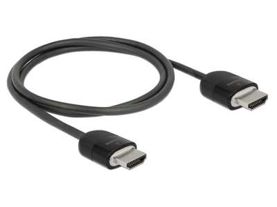 DeLOCK 84963 HDMI-kabel 1 m HDMI Type A (Standard) Sort