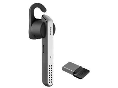 Jabra Stealth UC Headset Trådløs Ørekrog, I ørerne Opkald/musik Micro-USB Bluetooth Sort