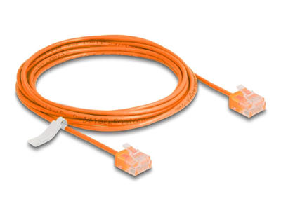 DeLOCK 80857 netværkskabel Orange 3 m Cat6 U/UTP (UTP)