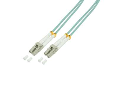 LogiLink 1m, LC - LC InfiniBand og fiberoptisk kabel Blå