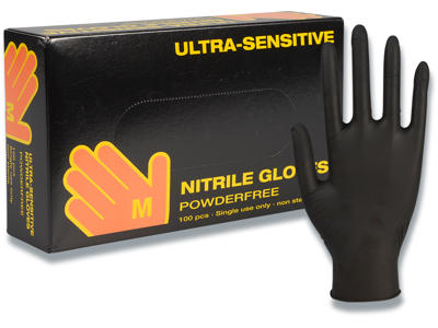 Engangshandsker, Nitril, Medium, 100 handsker, Boisen Safety Ultra Sensitive