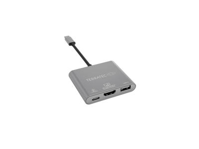 Terratec Connect C3 USB 3.2 Gen 1 (3.1 Gen 1) Type-C Sølv