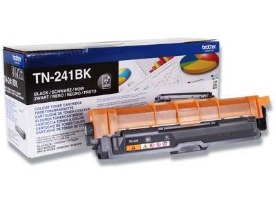 Toner, TN241BK, Black-sort, 2.500 sider, Brother 