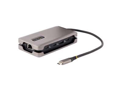 StarTech.com DKT31CH2CPD3 dockingstation Ledningsført USB 3.2 Gen 2 (3.1 Gen 2) Type-C Grå