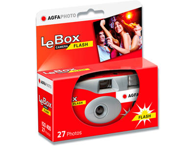 AGFA Le Box Flash 400-27 Engangskamera 27 billeder