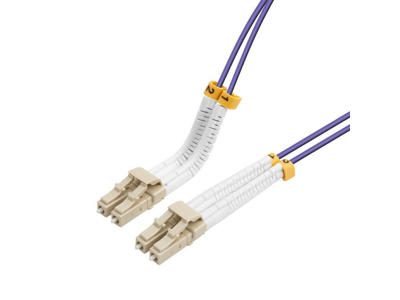 Lanview LVO2318005-FLEX InfiniBand og fiberoptisk kabel 0,5 m LC LC/LC Lilla