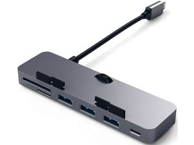 Satechi ST-TCIMHM dockingstation USB 3.2 Gen 1 (3.1 Gen 1) Type-C Grå