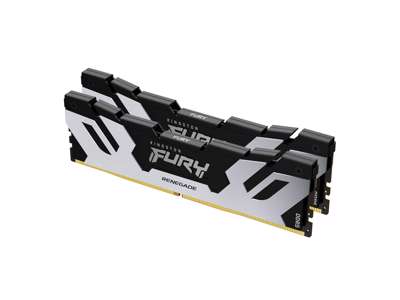 Kingston Technology FURY 32 GB 7200 MT/s DDR5 CL38 DIMM (sæt med 2) Renegade Silver XMP