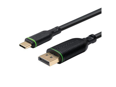 Microconnect MC-USBCDP3 videokabel adapter 3 m USB Type-C DisplayPort Sort