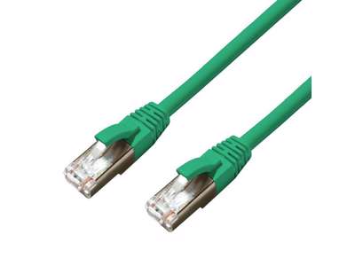 Microconnect MC-SFTP6A01G netværkskabel Grøn 1 m Cat6a S/FTP (S-STP)