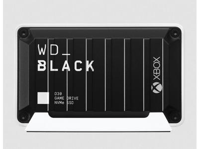 Western Digital WD_BLACK D30 1 TB USB Type-C 3.2 Gen 2 (3.1 Gen 2) Sort, Hvid