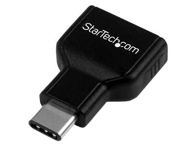 StarTech.com USB31CAADG kabel kønsskifter USB C 3.0 USB A 3.0 Sort