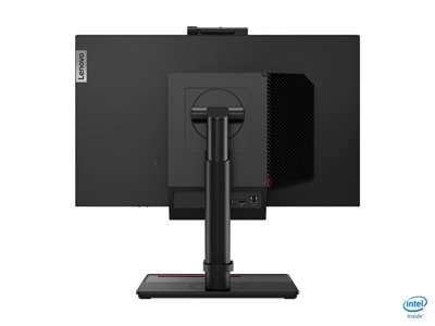 Lenovo ThinkCentre Tiny-In-One computerskærm 60,5 cm (23.8") 1920 x 1080 pixel Fuld HD LED Sort