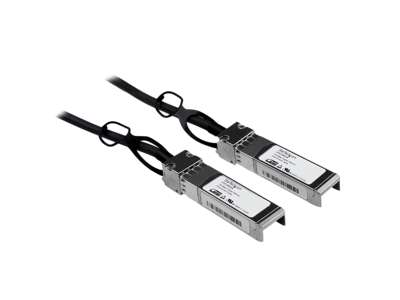 StarTech.com SFPCMM3M InfiniBand og fiberoptisk kabel 3 m SFP+ Sort