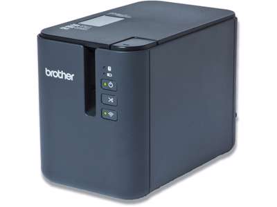 Labelprinter, Skrivebord, Til PC, Mac, smartphone, tablet, kabel, WiFi, TZe-tape 3.5-36 mm - HG-tape, Brother P-Touch PT-P950NW