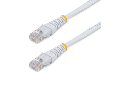 StarTech.com M45PAT15MWH netværkskabel Hvid 15 m Cat5e U/UTP (UTP)