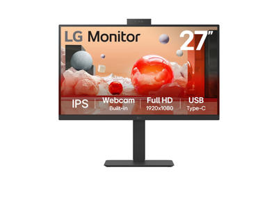 LG 27BA850-B computerskærm 68,6 cm (27") 1920 x 1080 pixel Fuld HD Sort