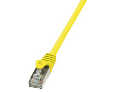 LogiLink 0.5m Cat.5e F/UTP netværkskabel Gul 0,5 m Cat5e F/UTP (FTP)