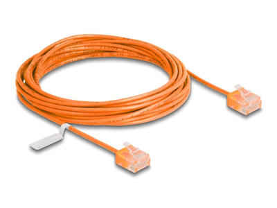 DeLOCK 80858 netværkskabel Orange 5 m Cat6 U/UTP (UTP)