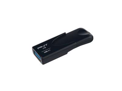 PNY Attaché 4 USB-nøgle 1 TB USB Type-A 3.2 Gen 1 (3.1 Gen 1) Sort