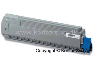 Toner, MC851, Black-sort, 7.000 sider, OKI 44059168