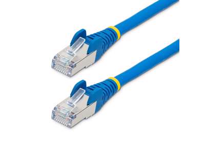 StarTech.com NLBL-50C-CAT6A-PATCH netværkskabel Blå 0,5 m S/FTP (S-STP)