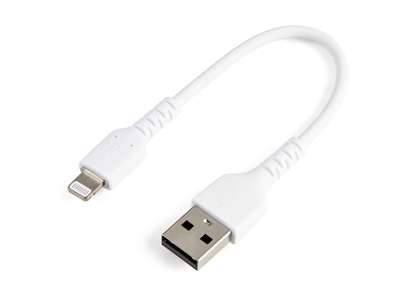 StarTech.com RUSBLTMM15CMW kabel til mobiltelefon Hvid 0,15 m USB A Lightning