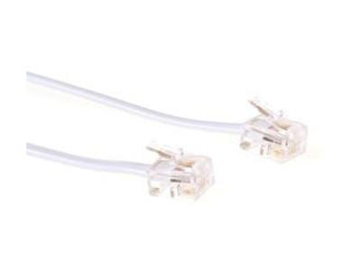 Microconnect MPK182W telefonkabel 2 m Hvid