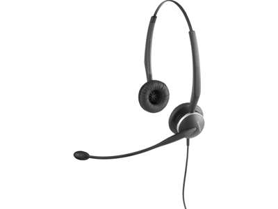 Jabra GN2100 Telecoil Headset Ledningsført Kontor/Callcenter Bluetooth Sort